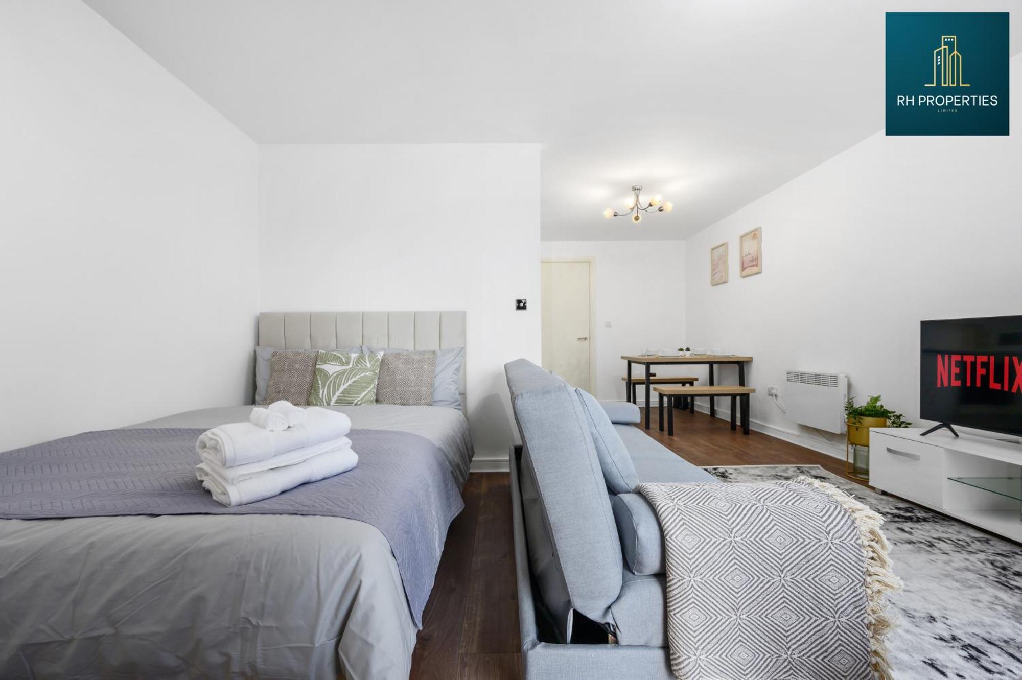 Modern Studio Near City Centre 맨체스터 외부 사진